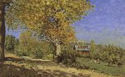 Landscape at Louveciennes, Alfred Sisley